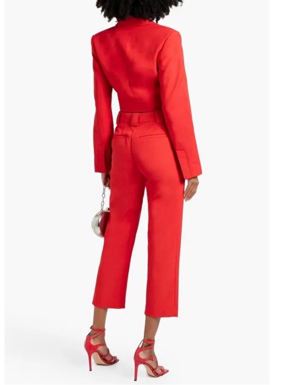A.L.C. Red Cropped  Pants Sz. 10 - Picture 12 of 12